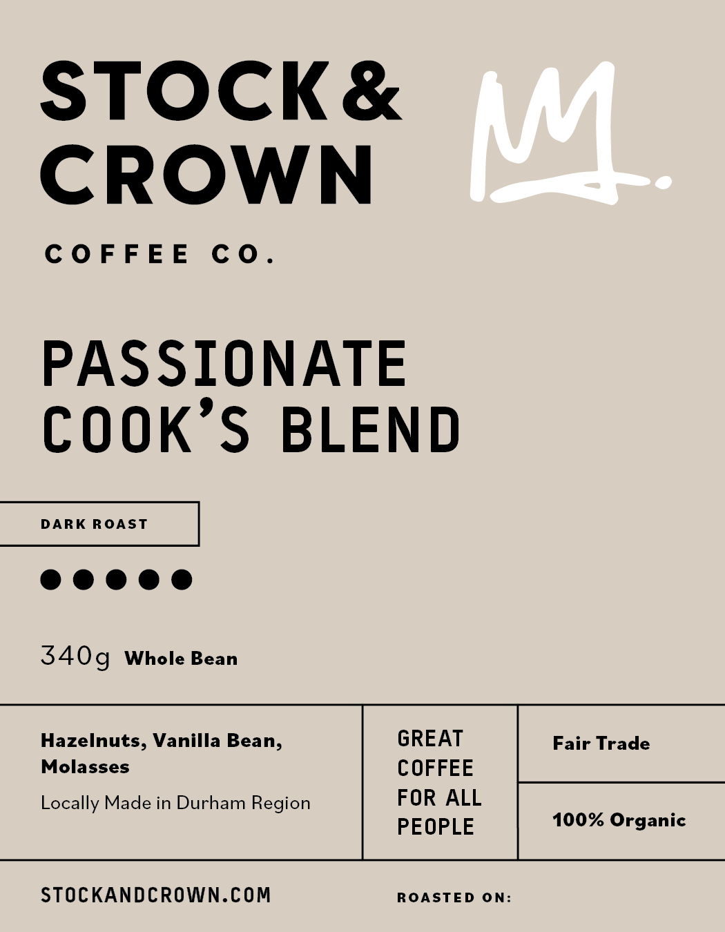 Custom Labels - Passionate Cook